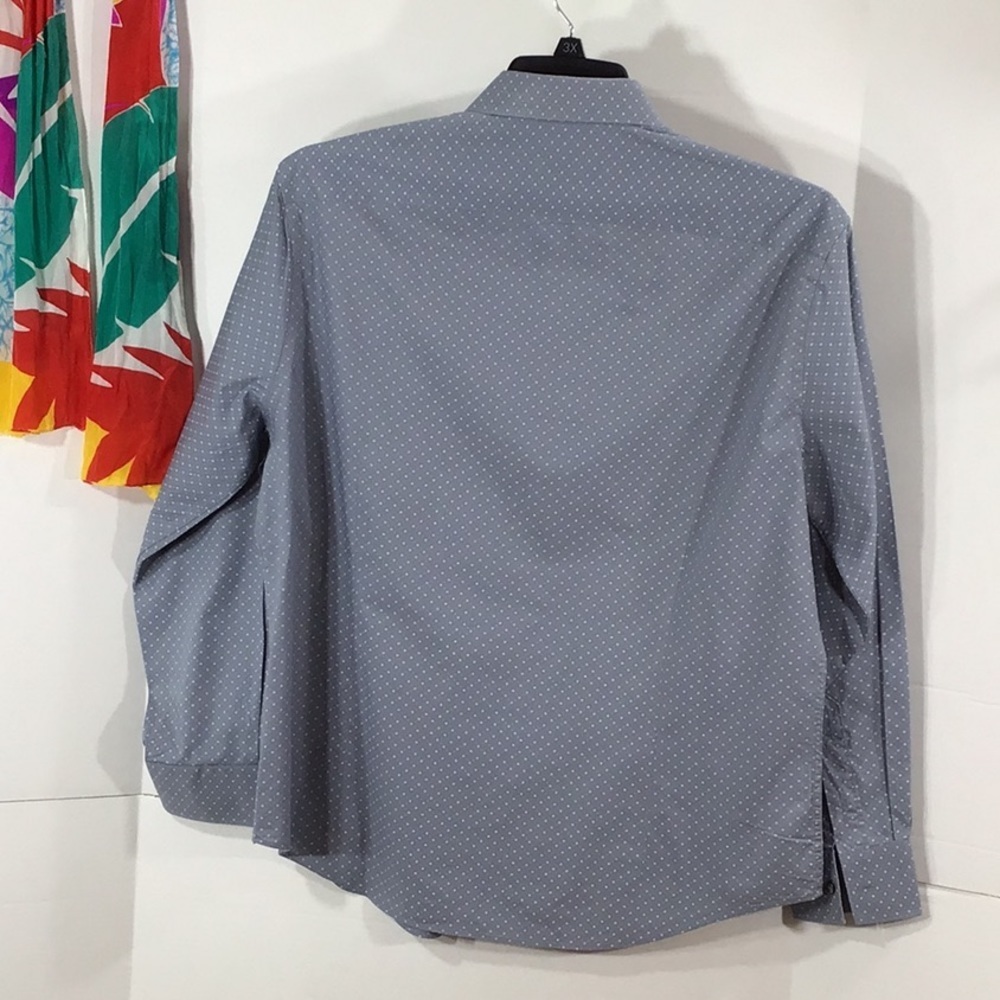 William Rast gray button down shirt L - Picture 5 of 7